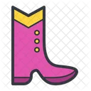 Boot Footwear Shoes Icon