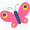 Pink Butterfly  Icon