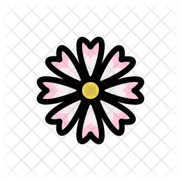 Pink Cosmos  Icon