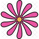 Pink Cosmos Flower Blossom Icon