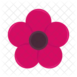 Pink flower  Icon