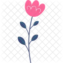 Pink Flower  Icon