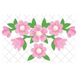 Pink Flower  Icon