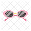 Pink Glasses  Icon