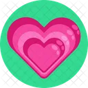 Pink Heart  Icon