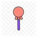 Pink Lollipop  Icon