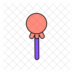 Pink Lollipop  Icon