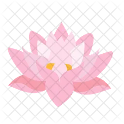 Pink Lotus Flower  Icon