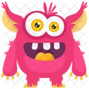 Pink Beast Colorful Icon
