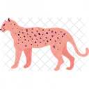 Pink Panther Jaguar Animal Icon