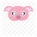 Pig Pink Mask Icon
