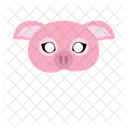 Pig Pink Mask Icon