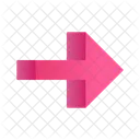 Flat Illustration Arrow Icon