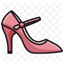 Pink Slingback Bootie Women's Shoes  Icon