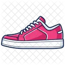 Pink Sneaker Women's Shoes  Icon