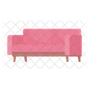 Pink sofa  Icon