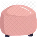 Pink Soft Chair  Icon