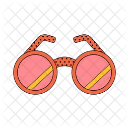 Pink sun glasses  Icon