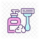 Pink Tax Icon Personal Care Icon