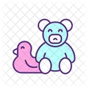 Pink Tax Icon Toy Icon