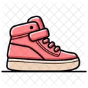 Pink Women's Cork Wedge Sneakers  Shoes  Symbol