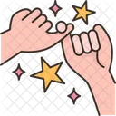 Pinky Promise Swearing Icon