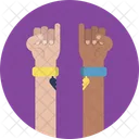 Friendship Pinkyswear Wrist Band Icon