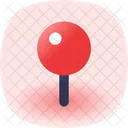 Pinned Pin Location Icon