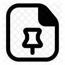Pinned File Pin File Icon