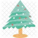 Pino Abeto Arbol De Navidad Icono