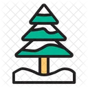 Pino Arbol De Navidad Navidad Icono