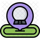 Pino de bola de cristal  Ícone