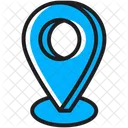 Stecknadel Punkt Standort Symbol