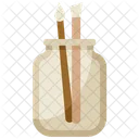 Pinselglas  Symbol