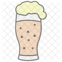 Pint Of Stout Lineal Color Icon Icon
