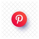 Pinterest Social Media Communication Icon