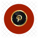 Pinterest Technology Logo Logo Icon