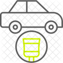 Pistola De Pulverizacao Reparacao De Automoveis Servico Ícone