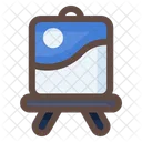 Pintura de la lona  Icono