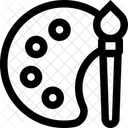 Paleta De Colores Color Paleta Icono