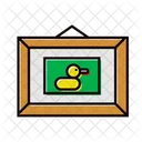 Pintura de pato  Icono