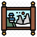 Pintura Porcelana Chines Icon
