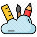 Nube Pintura Dibujo Icono