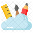 Nube Pintura Dibujo Icono