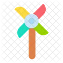 Toy Windmill Wind Icon
