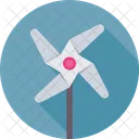 Pinwheel Whirligig Windmill Icon