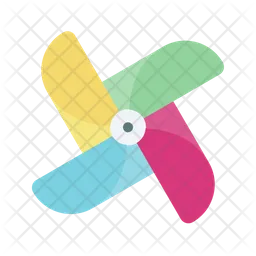 Pinwheel  Icon