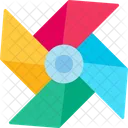 Pinwheel Baby Toy Icon