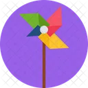 Pinwheel Colors Fan Fan Icon