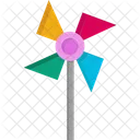 Pinwheel Toy Windmill Icon